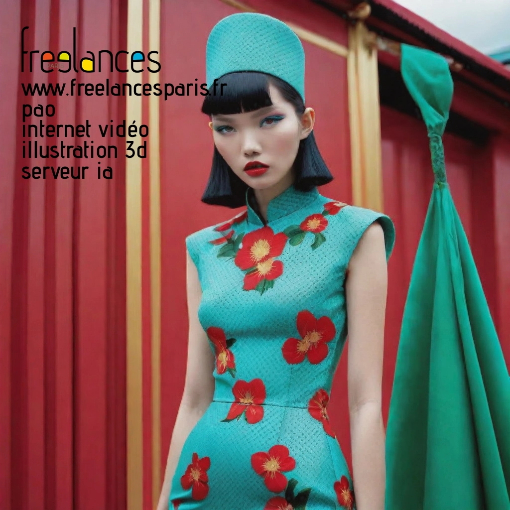 Pao mise en page internet vidéo illustration 3d serveur IA générative AI freelance paris studio de création magazines lhgqnql0